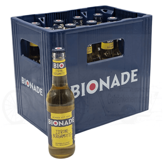 Bionade Zitrone-Bergamotte 12 x 0,33l Glas