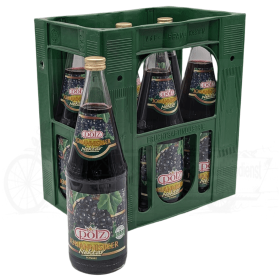 Pölz Johannisbeer schwarz 6 x 1,0l Glas