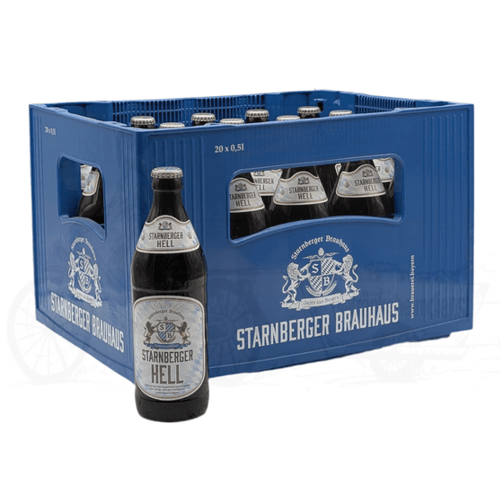 Starnberger Hell 20 x 0,5l Glas