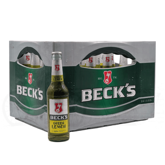 Beck's Green Lemon 24 x 0,33l Glas