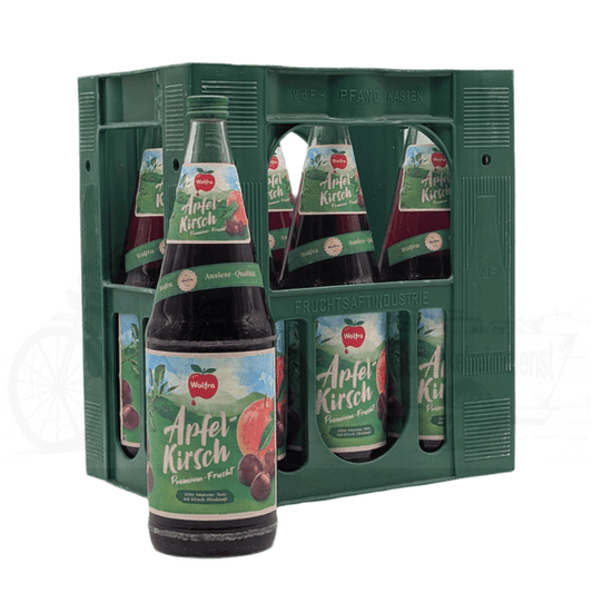 Wolfra Apfel-Kirsch 6 x 1,0 Glas