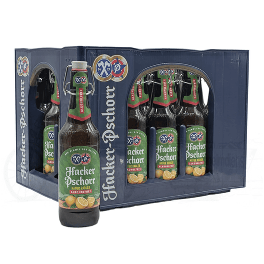 Hacker Radler Bügelv. alkoholfrei 20 x 0,5l Glas