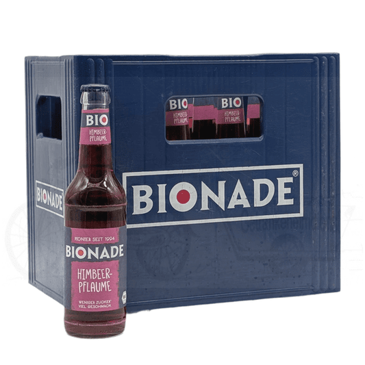 Bionade Himbeer / Pflaume 12 x 0,33l Glas