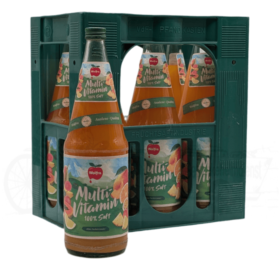 Wolfra Multivitamin 6 x 1,0l Glas