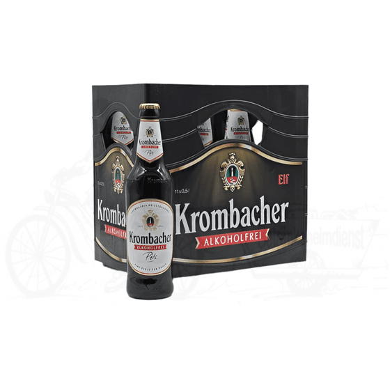 Krombacher "Elf" alk.frei 11 x 0,5l Glas