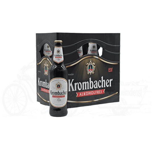 Krombacher "Elf" alk.frei 11 x 0,5l Glas