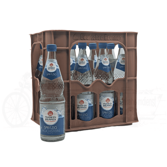 Frankenbrunnen spritzig blau 12 x 0,7l Glas