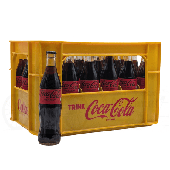 Coca-Cola Zero 24 x 0,33l Glas