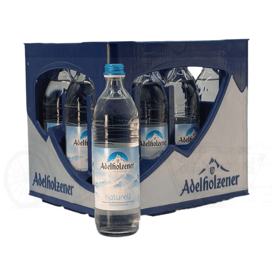 Adelholzener naturell 12 x 0,5l Glas