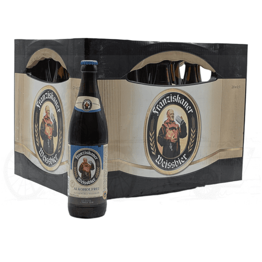 Franziskaner Weißbier alkfrei 20 x 0,5l Glas