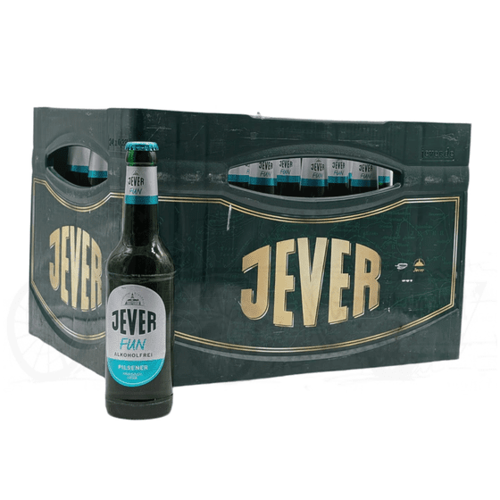 Jever Fun Pils alkoholfrei 24 x 0,33l Glas
