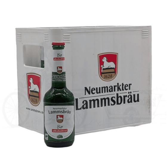 Lammsbräu Bio 10er alkoholfrei 10 x 0,33l Glas