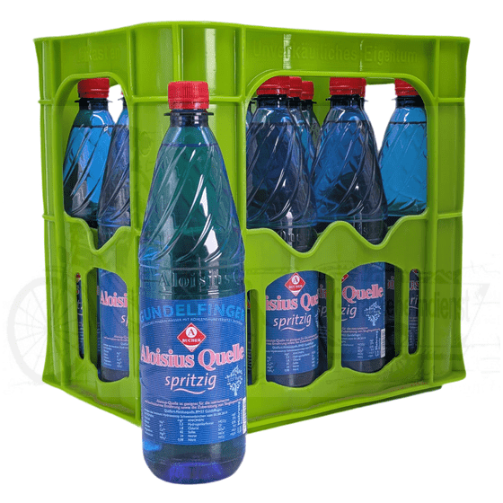 Aloisiusquelle spritzig 12 x 1,0l PET