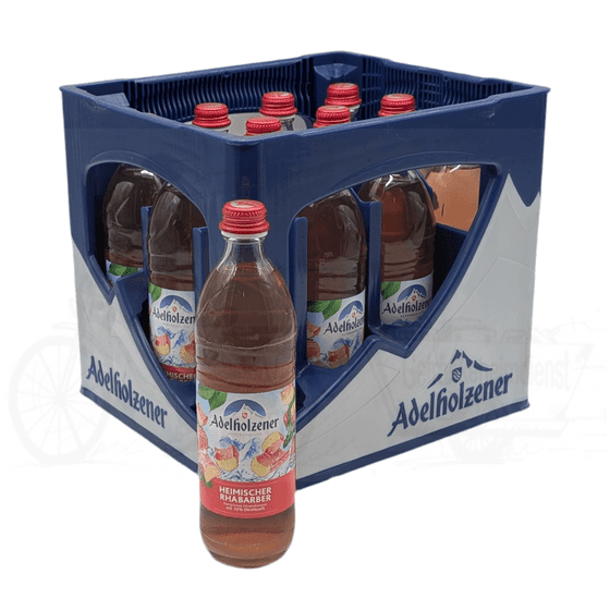 Adelholzener Heimische Rhabarberschorle 12 x 0,5l Glas