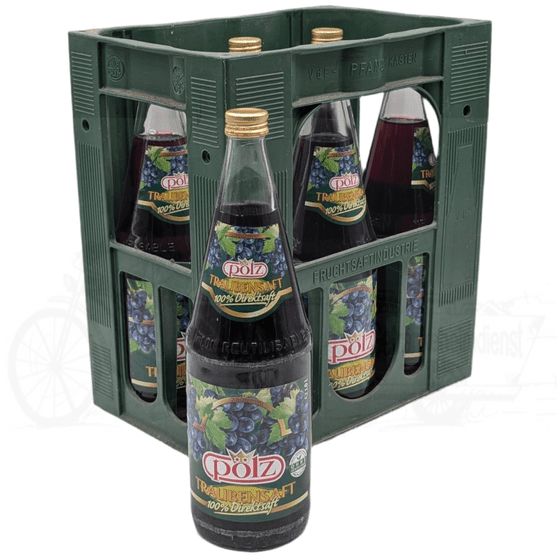 Pölz Traube rot 6 x 1,0l Glas