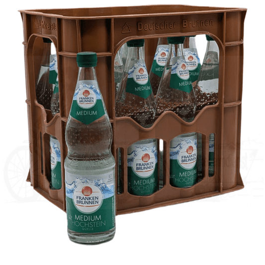 Frankenbrunnen medium grün 12 x 0,7l Glas