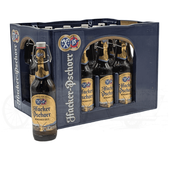 Hacker Gold Bügelfl. 20 x 0,5l Glas