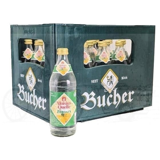 Aloisiusquelle Zitrone 20 x 0,5l Glas