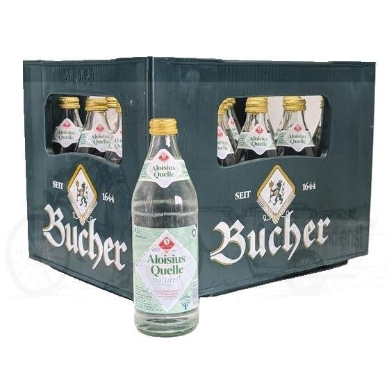 Aloisiusquelle naturell 20 x 0,5l Glas