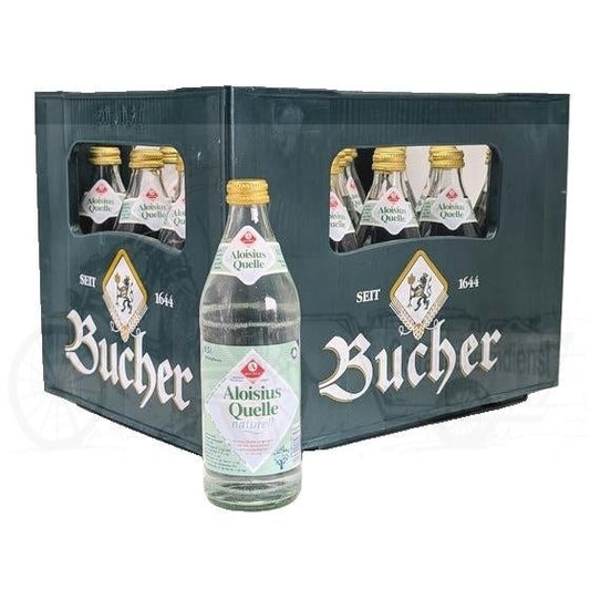 Aloisiusquelle naturell 20 x 0,5l Glas