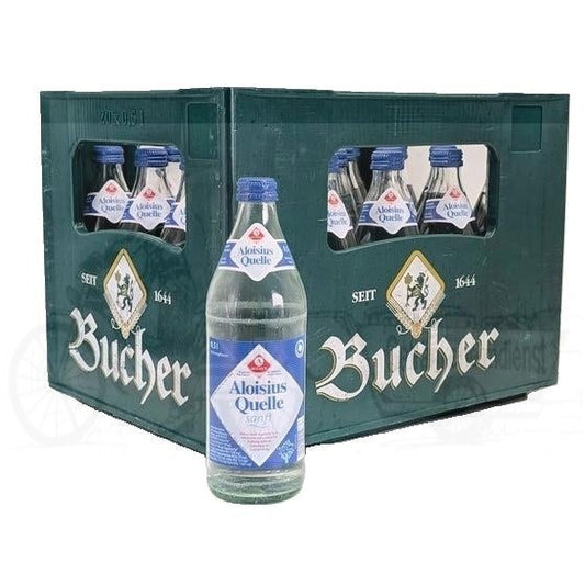 Aloisiusquelle sanft 20 x 0,5l Glas
