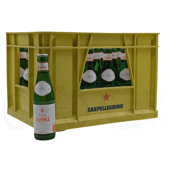 San Pellegrino Aqua Panna 24 x 0,25l Glas