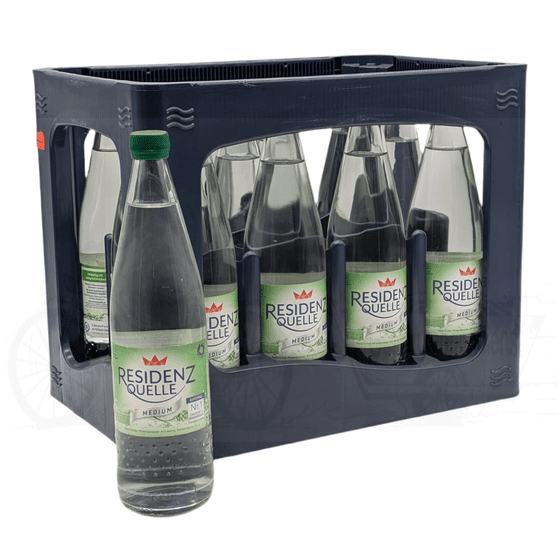 Residenzquelle Medium 12 x 0,75l Glas