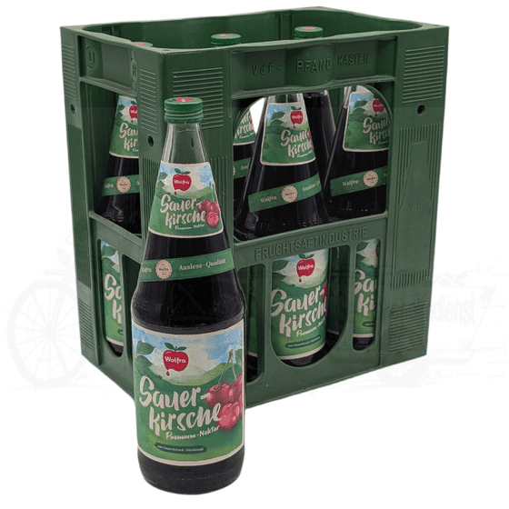 Wolfra Sauerkirsch 6 x 1,0l Glas