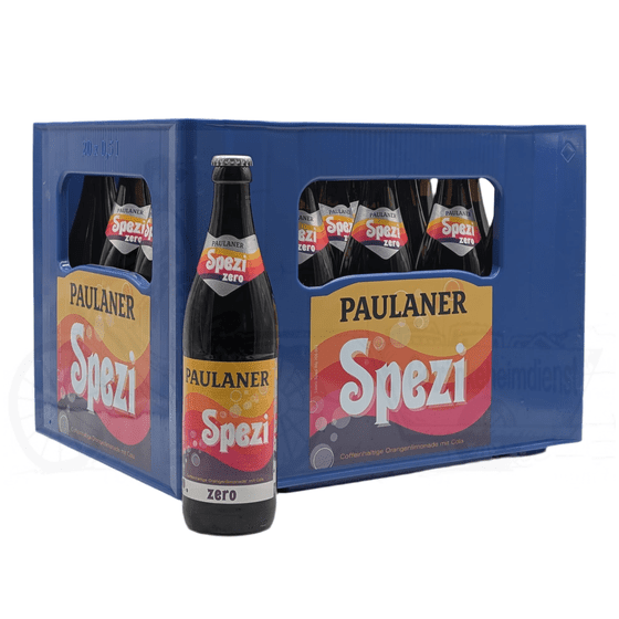 Paulaner Spezi Zero 20 x 0,5l Glas