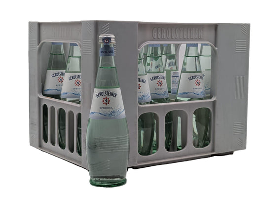 Gerolsteiner  Gourmet Sprudel 15 x 0,5l Glas