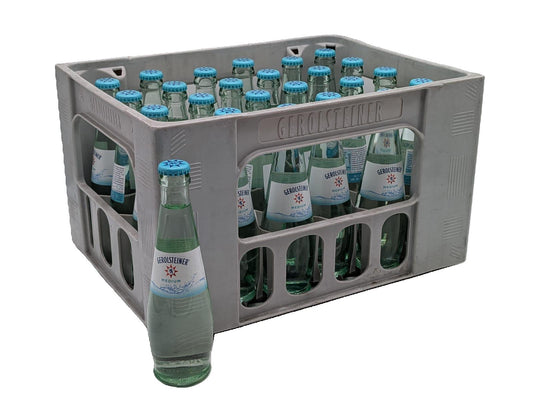 Gerolsteiner Gourmet med. mini 24 x 0,25l Glas