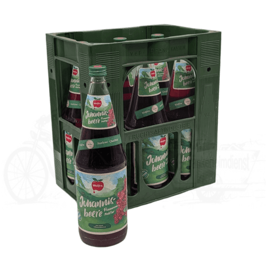 Wolfra roter Johannisbeer 6 x 1,0l Glas