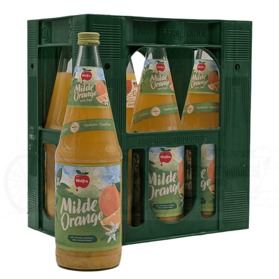 Wolfra Milde Orange 6 x 1,0l Glas