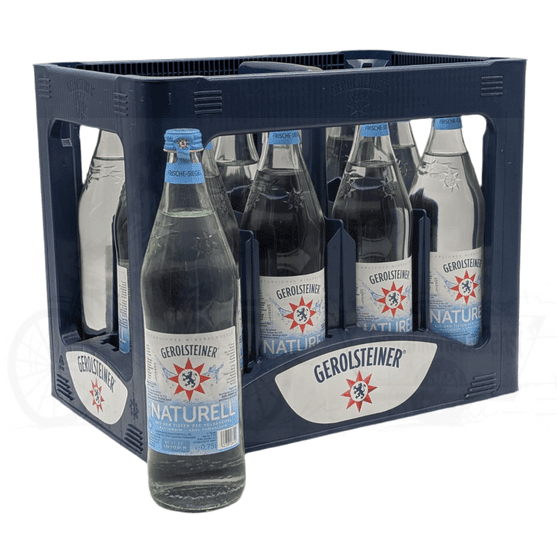 Gerolsteiner Quelle naturell 12 x 0,75l Glas