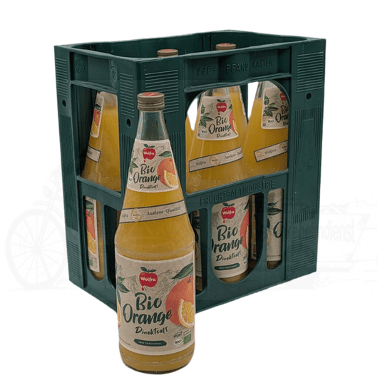 Wolfra Bio-Orange 6 x 1,0l Glas