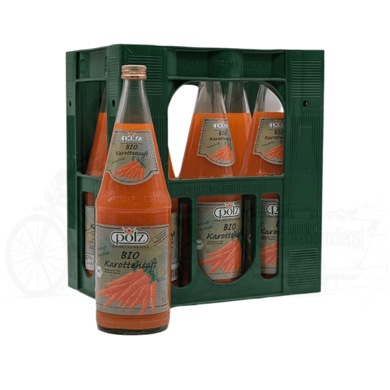 Pölz Bio-Karottensaft 6 x 1,0l Glas