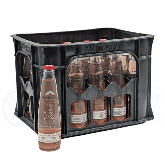 Adelholzener Bio-Rhabarberschorle Gastro 20 x 0,25l Glas