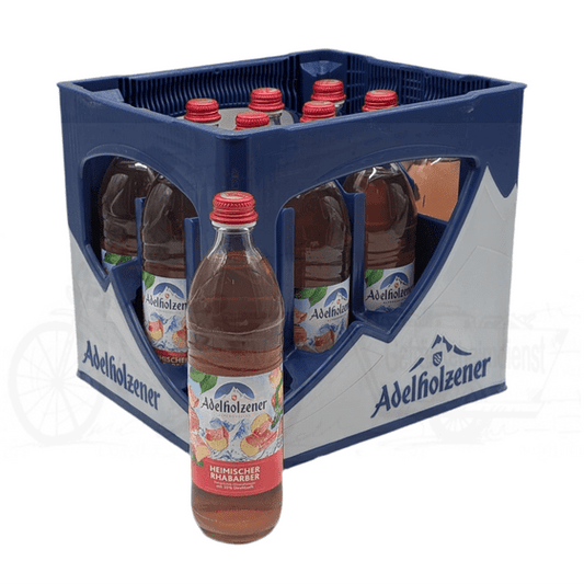 Adelholzener Heimische Rhabarberschorle 12 x 0,5l Glas