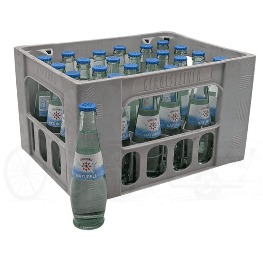 Gerolsteiner Naturelle mini 24 x 0,25l Glas