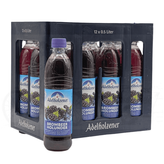 Adelholzener Brombeer Holunder 12 x 0,5l PET