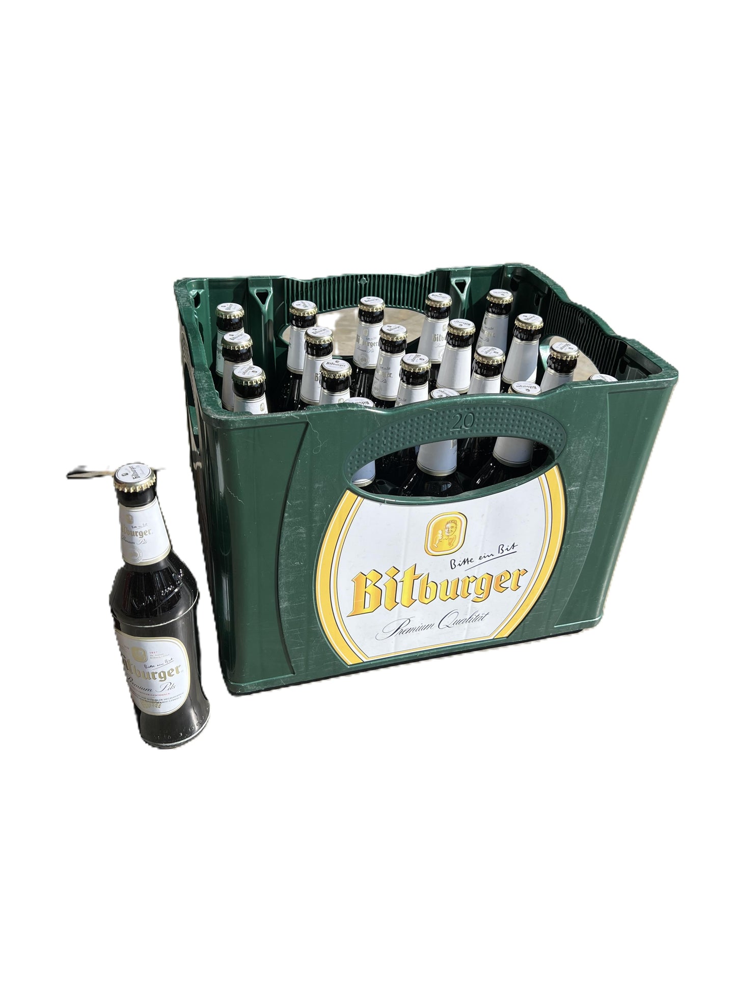 Bitburger 20 x 0,5l Glas