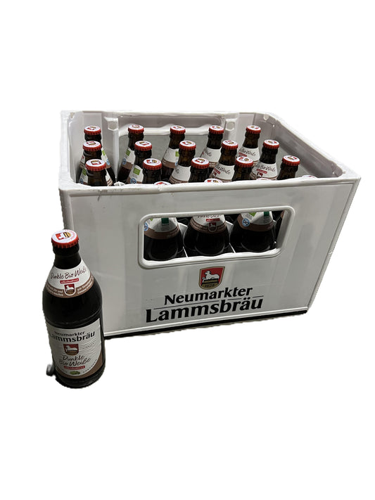 Lammsbräu Bio alk.freies WB dunkel 20 x 0,5l Glas
