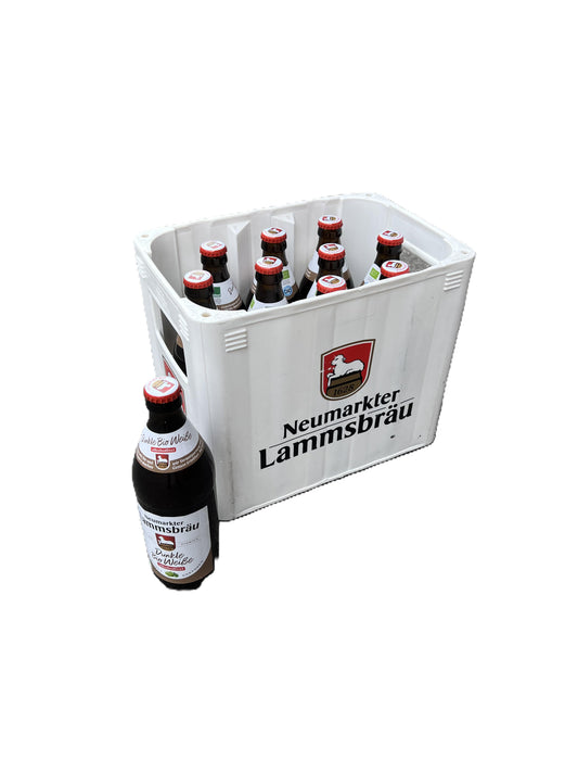 Lammsbräu Bio alk.freies WB dunkel 10 x 0,5l Glas
