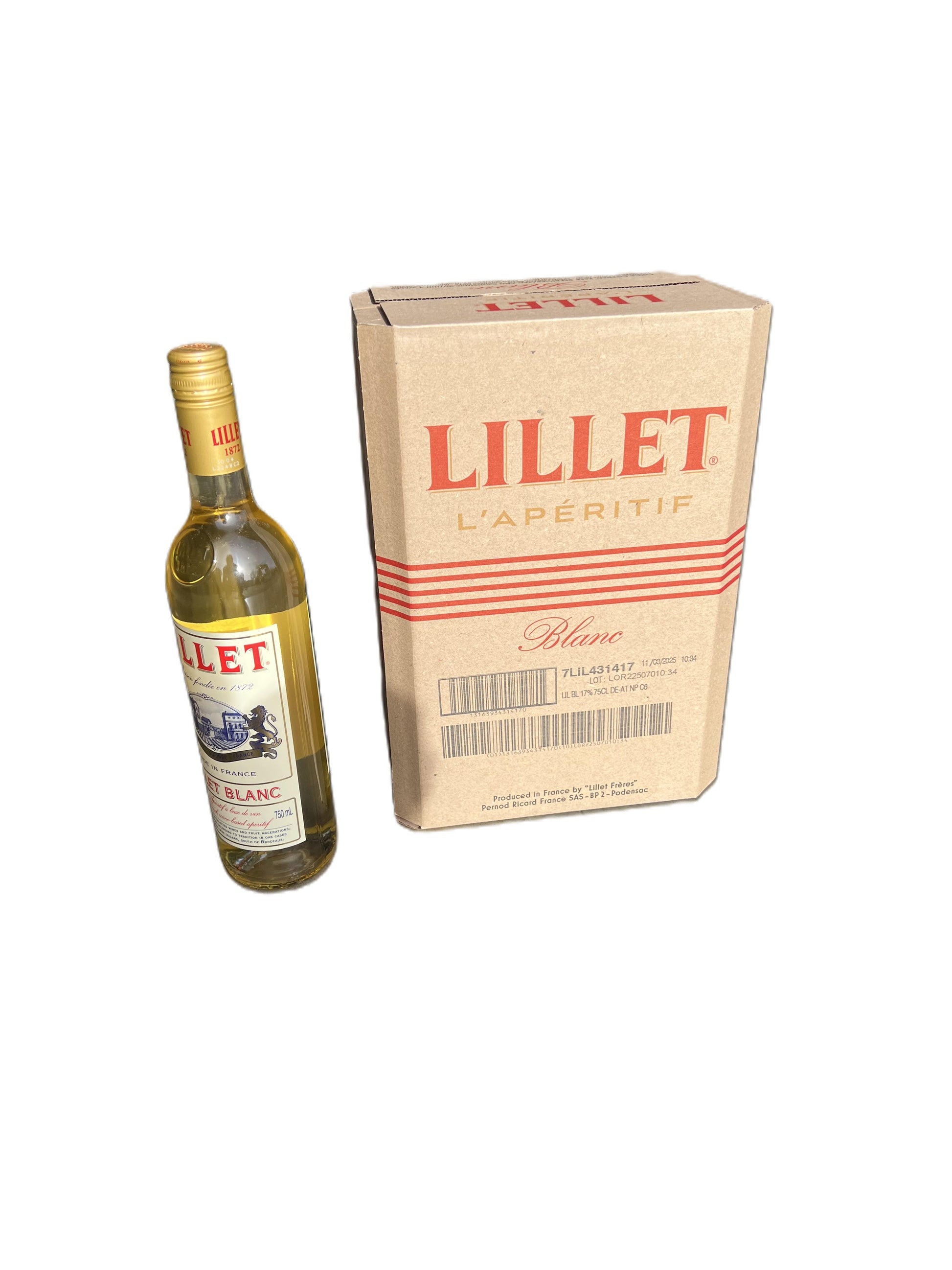 Lillet blanc 6 x 0,75.