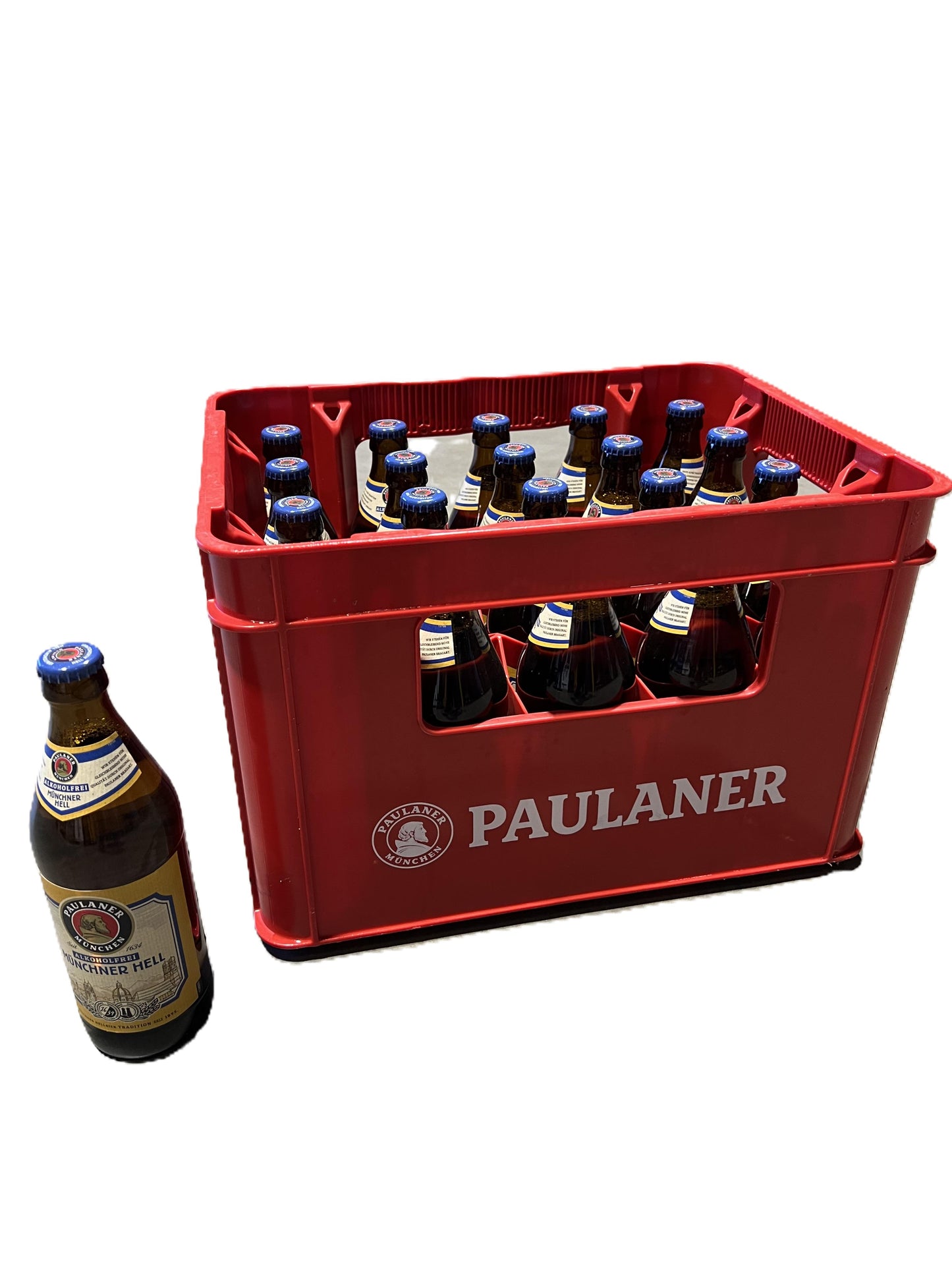 Paulaner Münchner Hell alkoholfrei 20 x 0,5l Glas