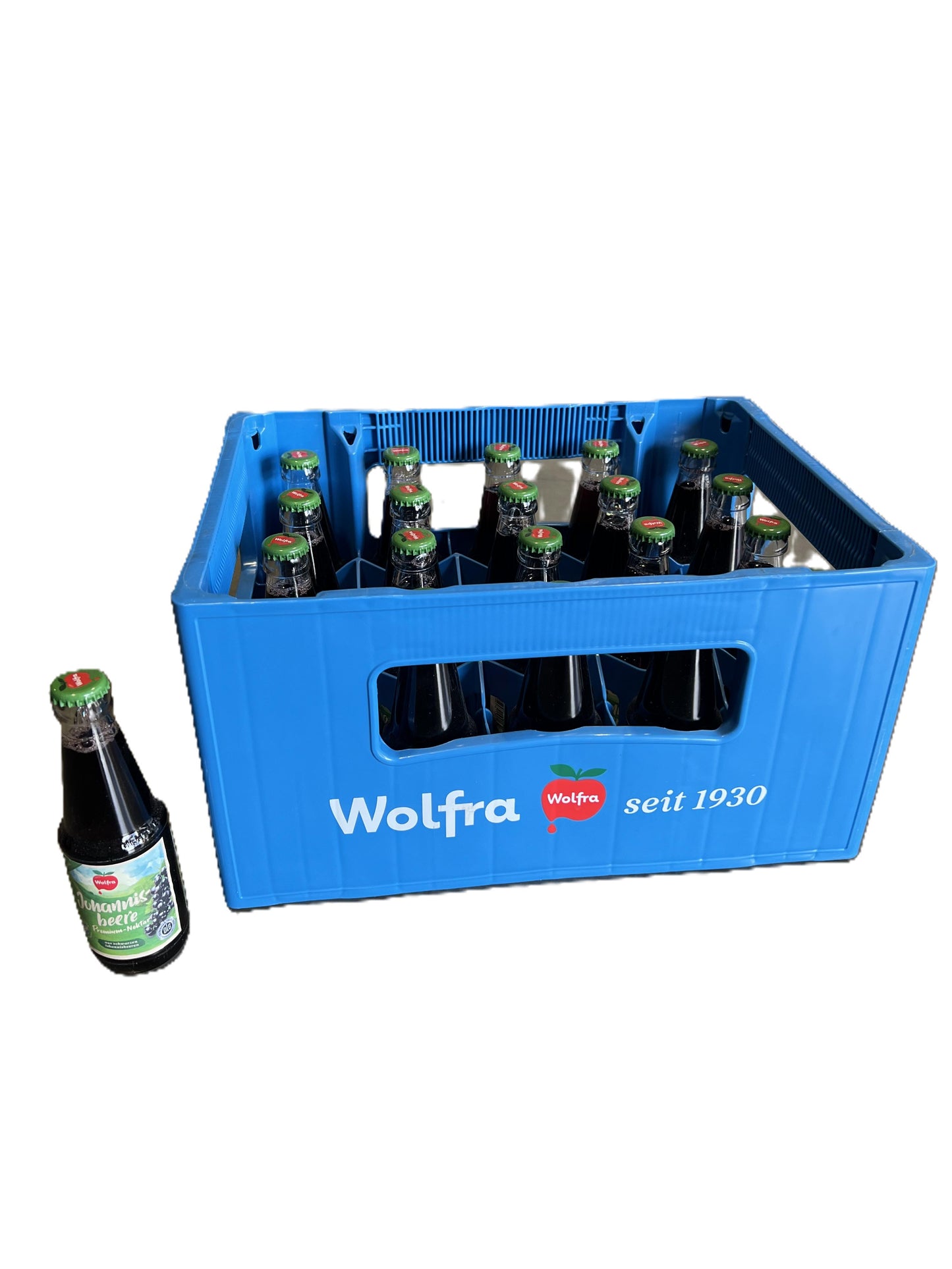 Wolfra schw. Johannisbeer 20 x 0,2l Glas